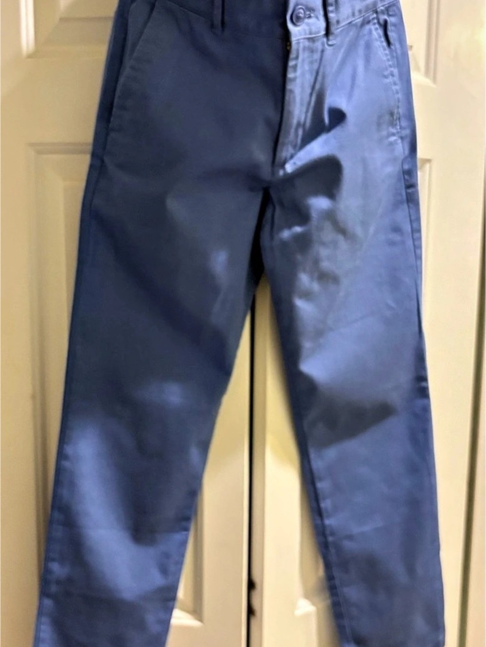 Crewcuts Boys Slim Chino Slim Chinos in Blue Size 12 Like New